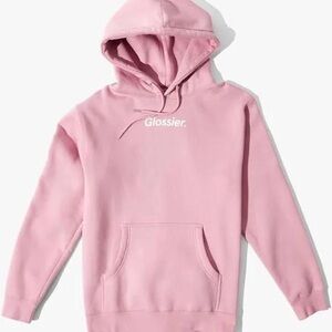 Glossier Blush Pink Hoodie
